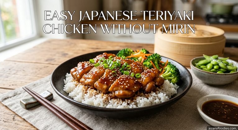 Easy Japanese Teriyaki Chicken Without Mirin