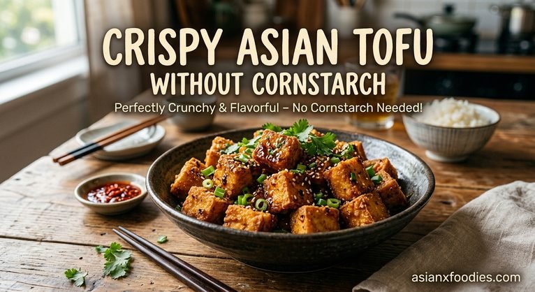 Crispy Asian Tofu Without Cornstarch: Easy, Crunchy, and Flavorful